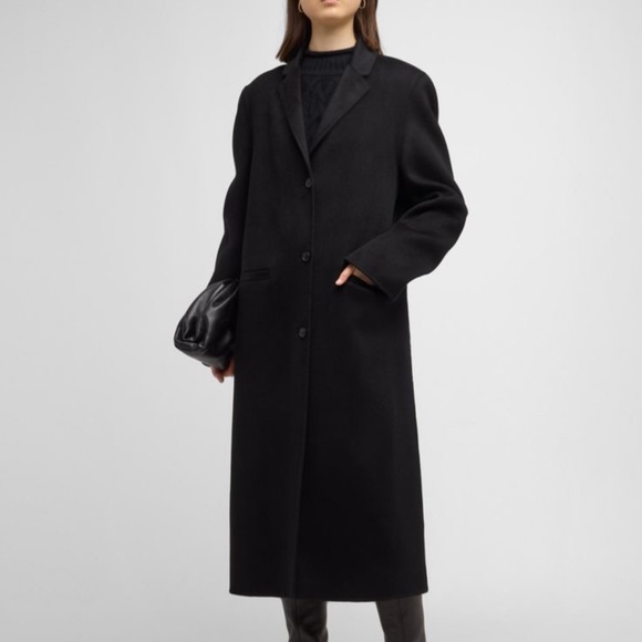 Loulou Studio Mill Cashmere Blend Coat - Picture 1 of 6
